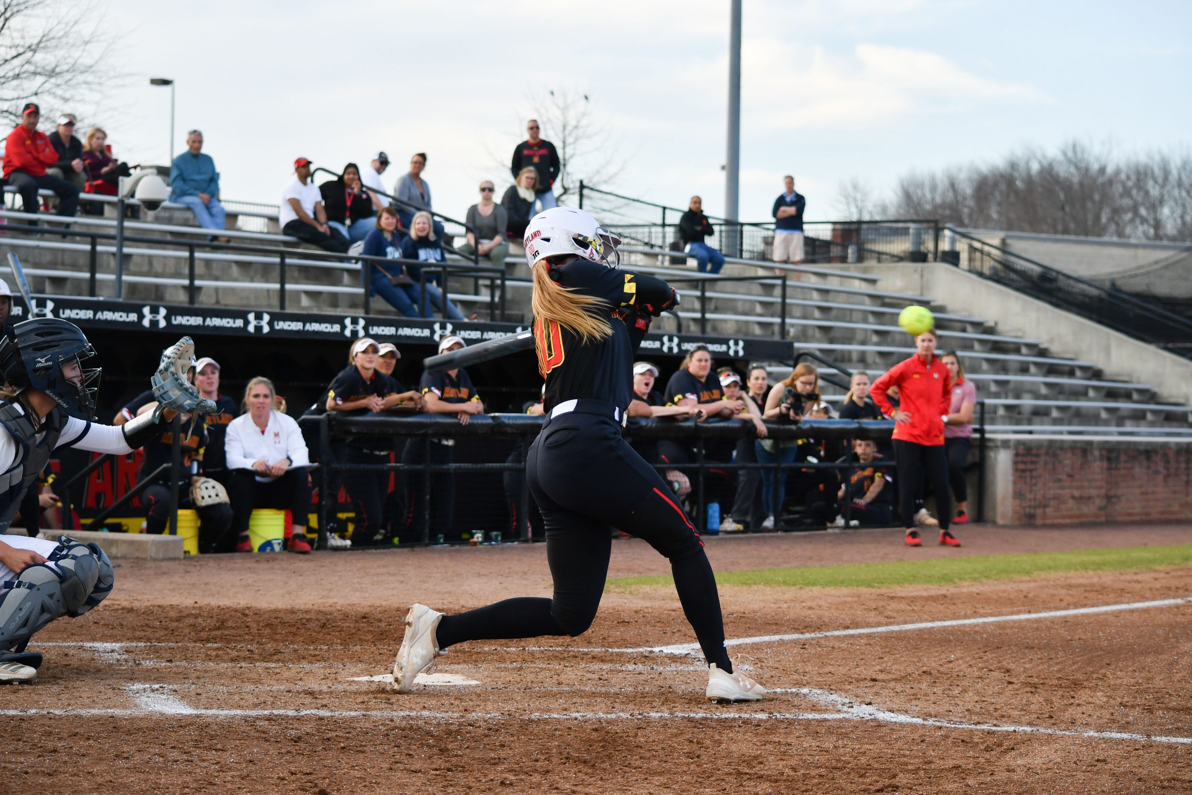 Maryland Softball Can T Get Bats Going In 5 0 Loss To Ohio State