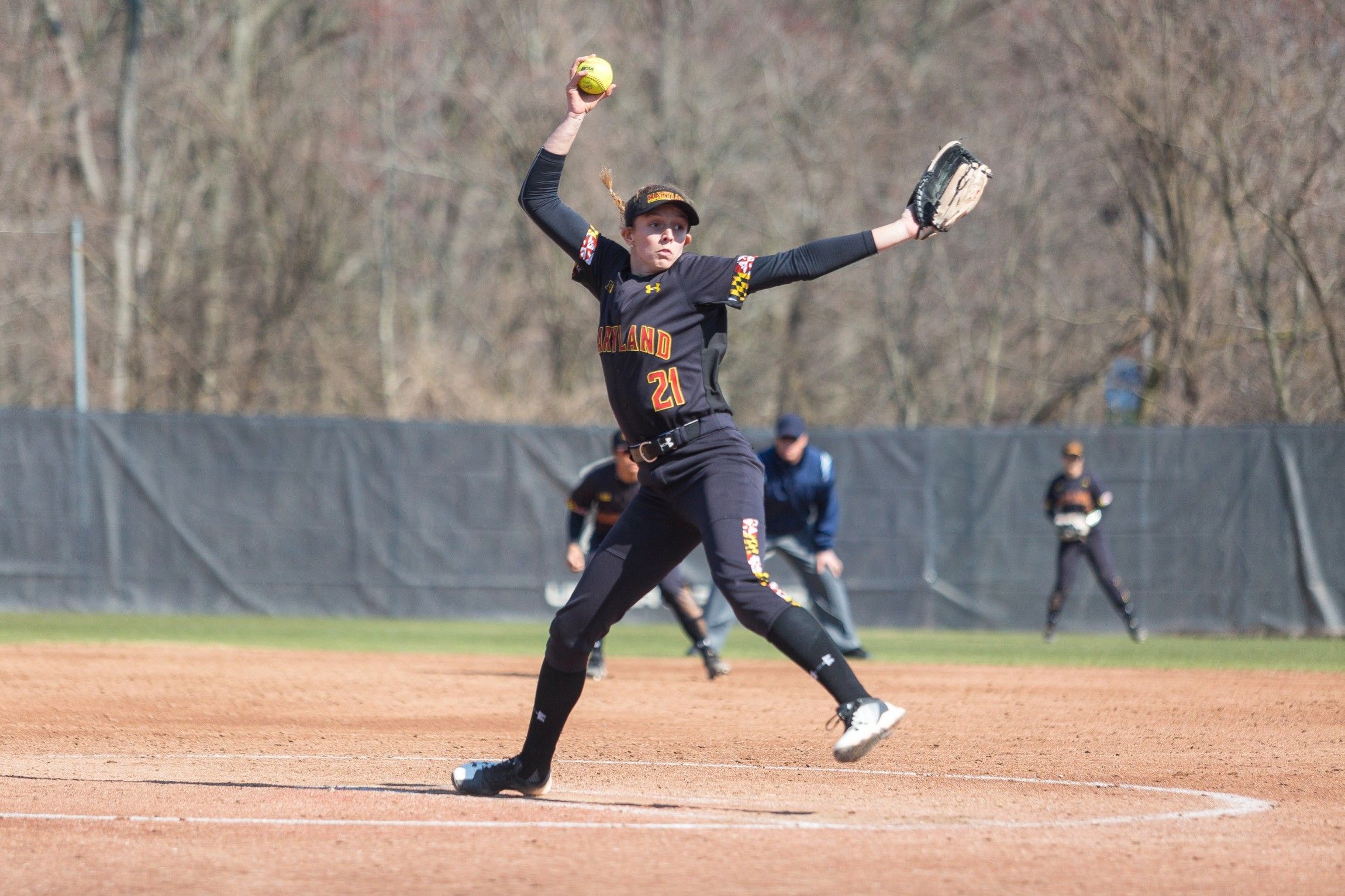 Maryland softball is making frequent pitching changes to plug the gap