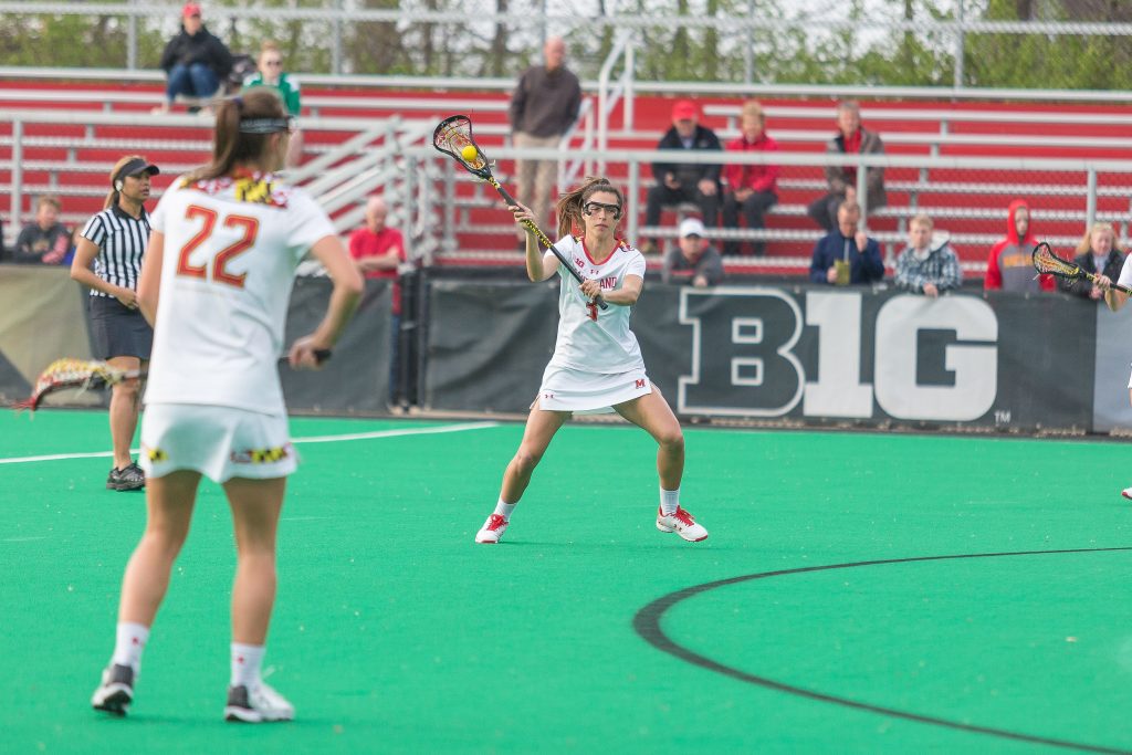 Firsthalf run propels No. 2 Maryland women’s lacrosse past Hofstra, 17