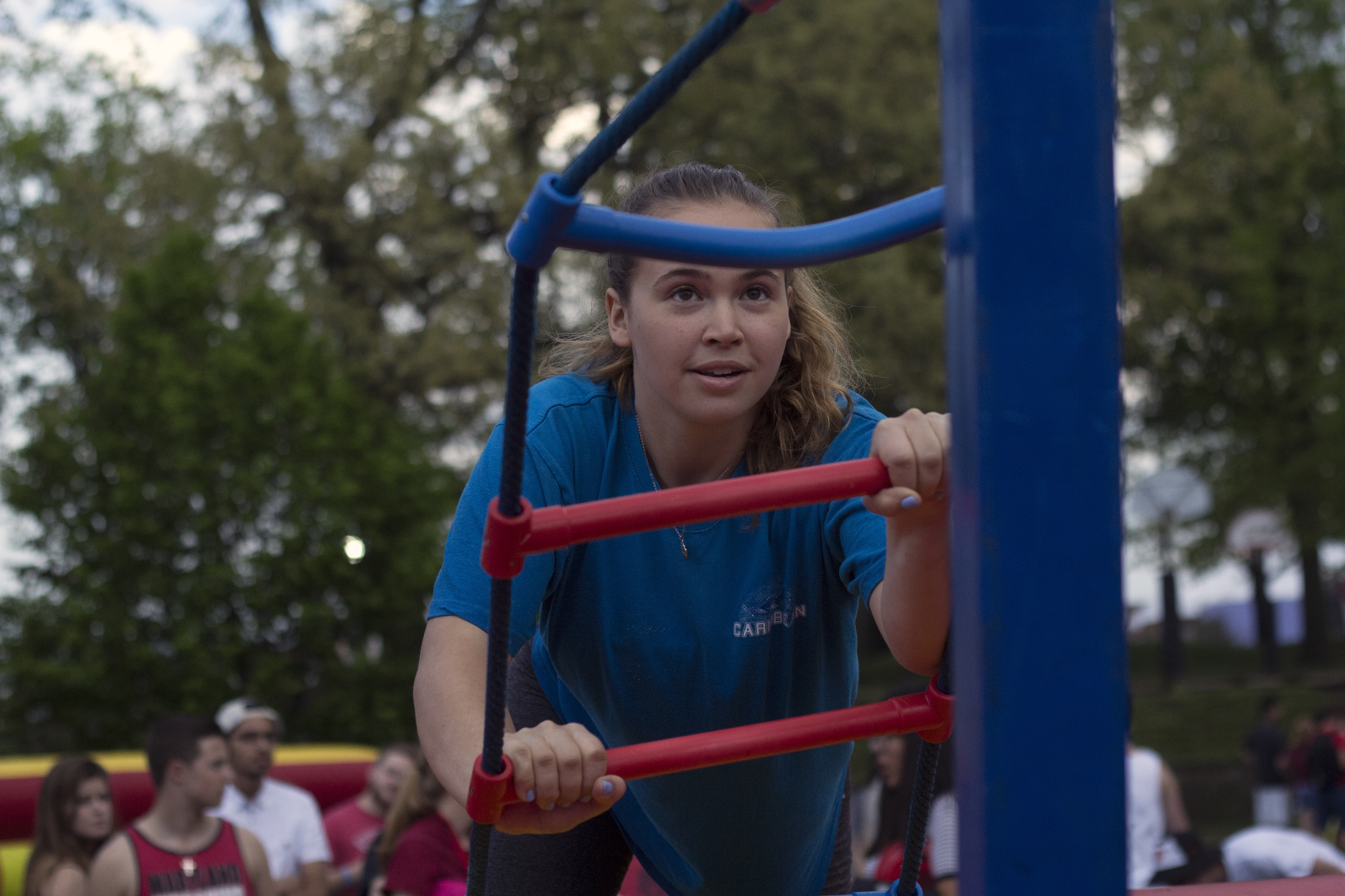 North Campus carnival featured raffles, ladder climb and a mechanical bull  - The Diamondback