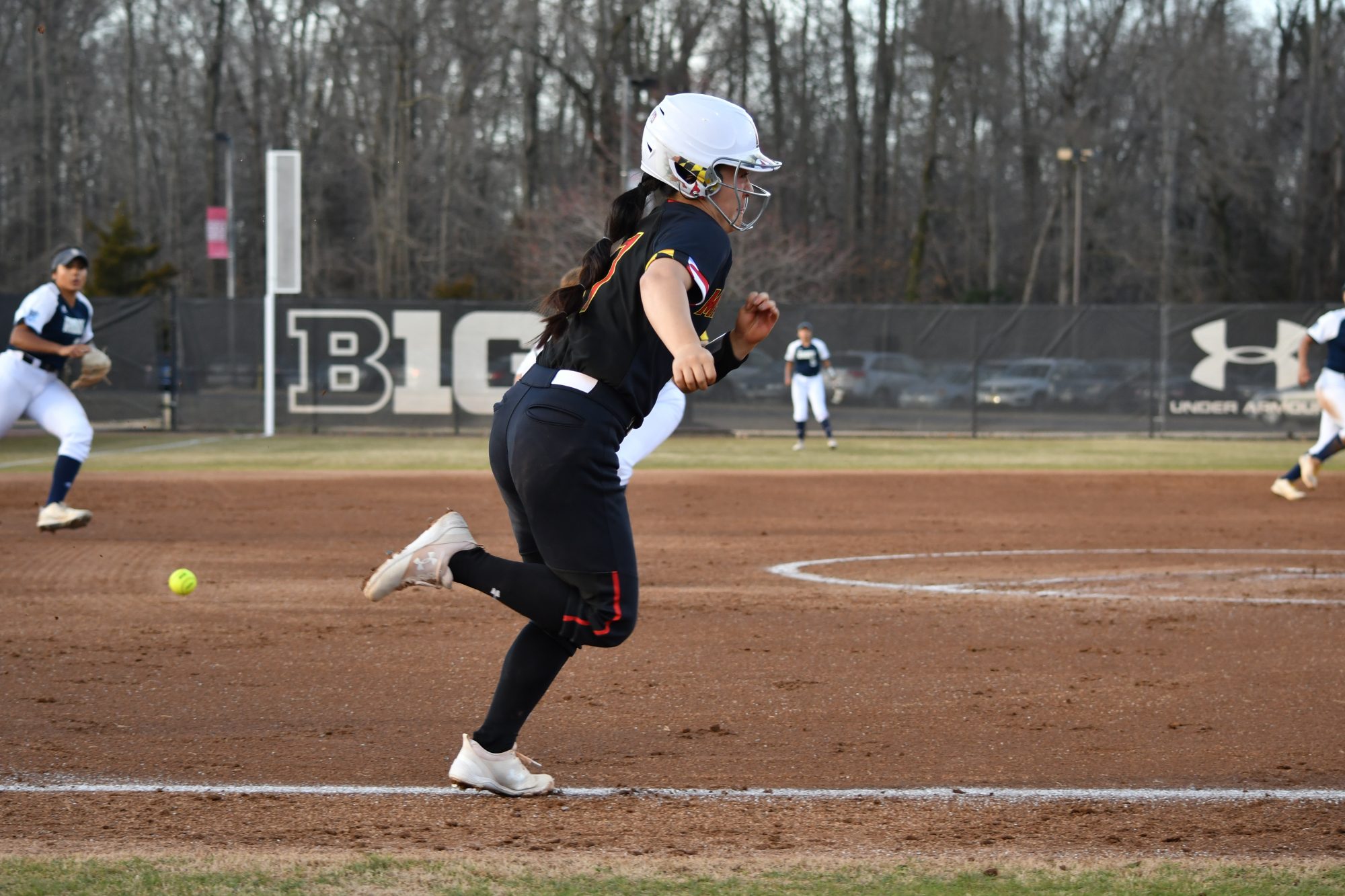 Maryland softball and Ohio State split doubleheader