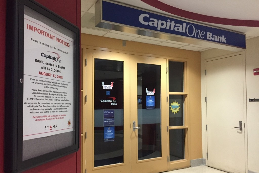 Stamp Student Union S Capital One Bank Will Close In August The