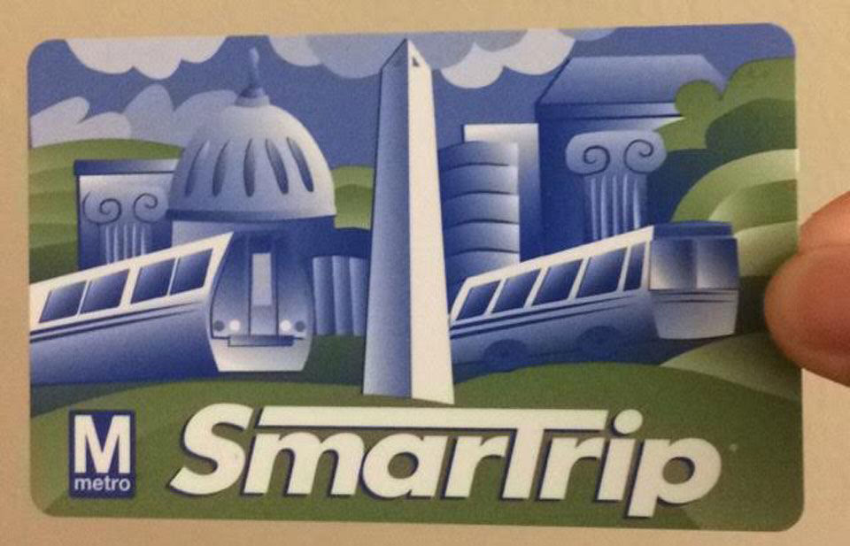 SmarTrip card The Diamondback