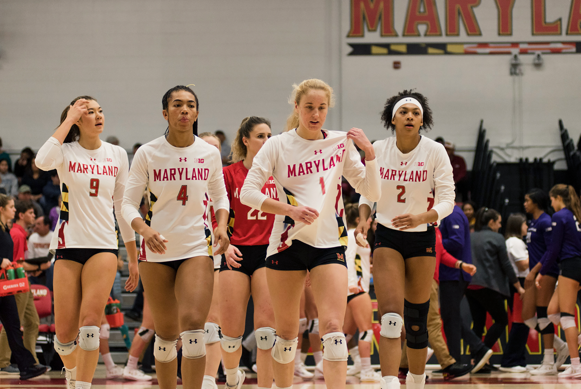After Convincing First Set Win Maryland Volleyball Stumbles To 3 2 Loss Vs Northwestern The Diamondback