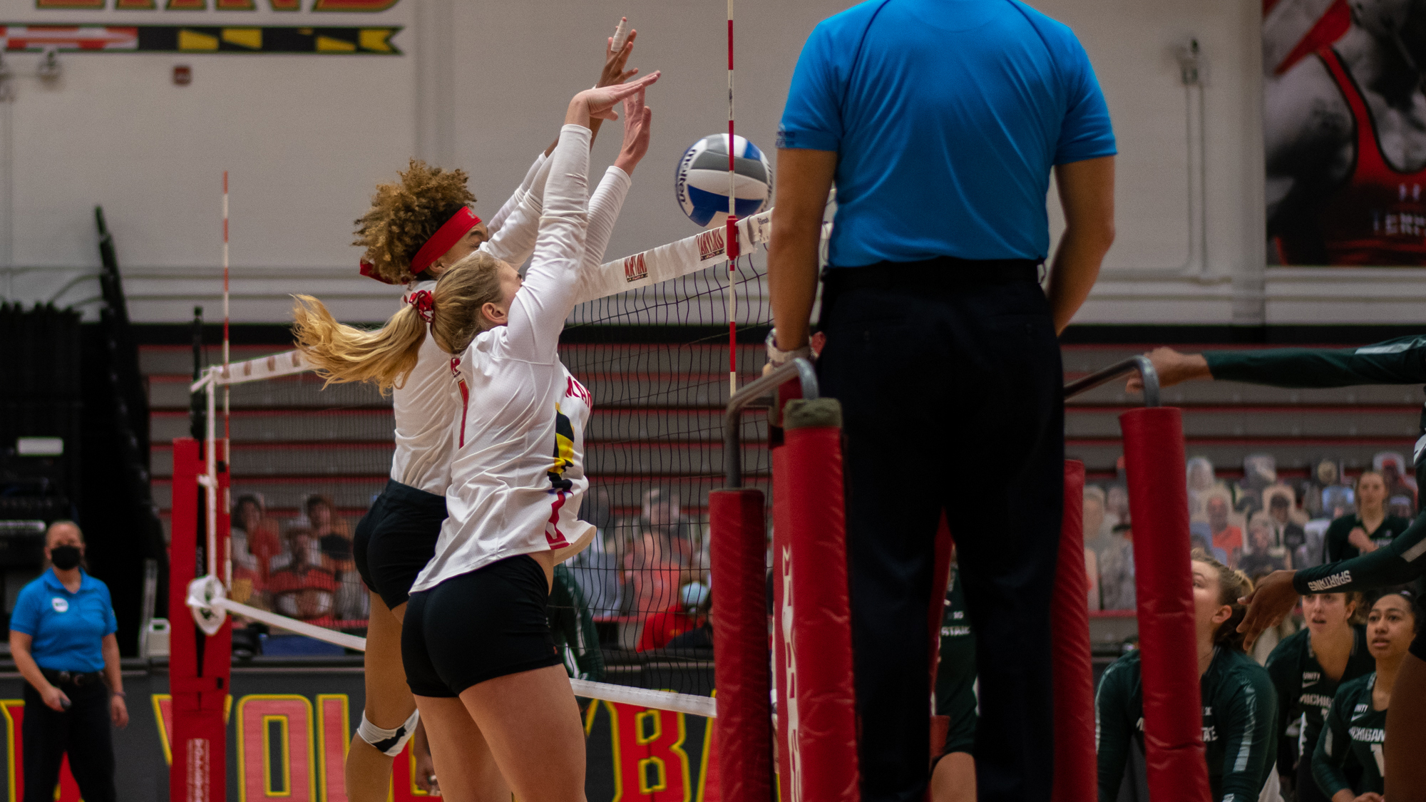 Maryland volleyball's stout defense prepares for clash with explosive Penn  State offense