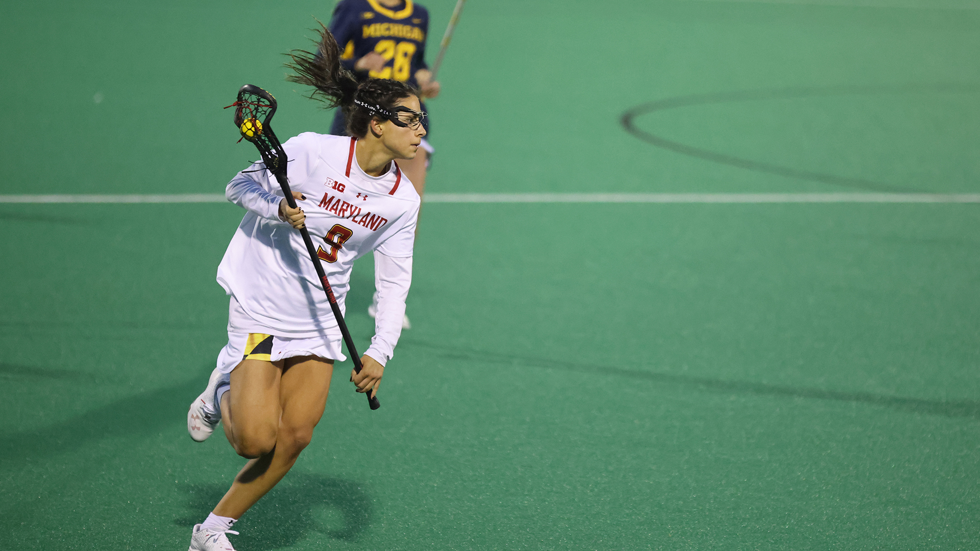 Firsthalf run carries Maryland women’s lacrosse past Michigan, 129
