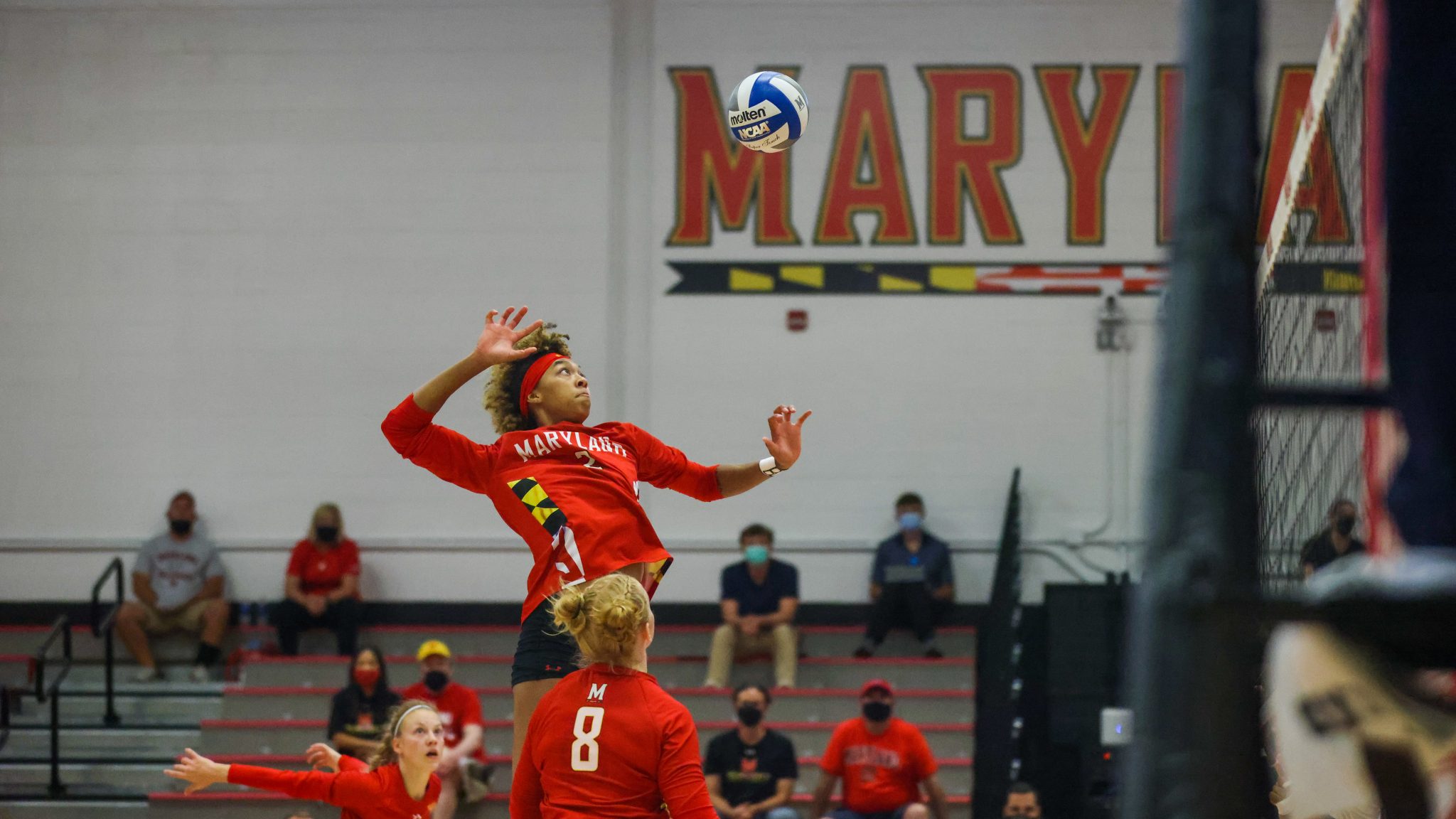 Maryland volleyball hits 120 for first time since 2005, sweeps Stony