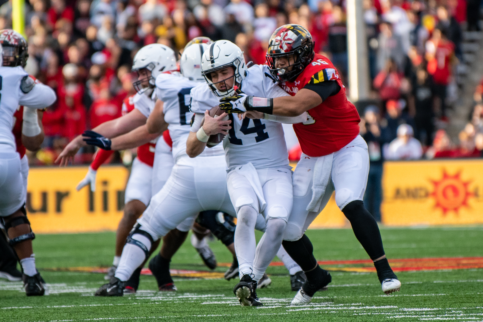 Inconsistent defense cost Maryland football in loss to Penn State