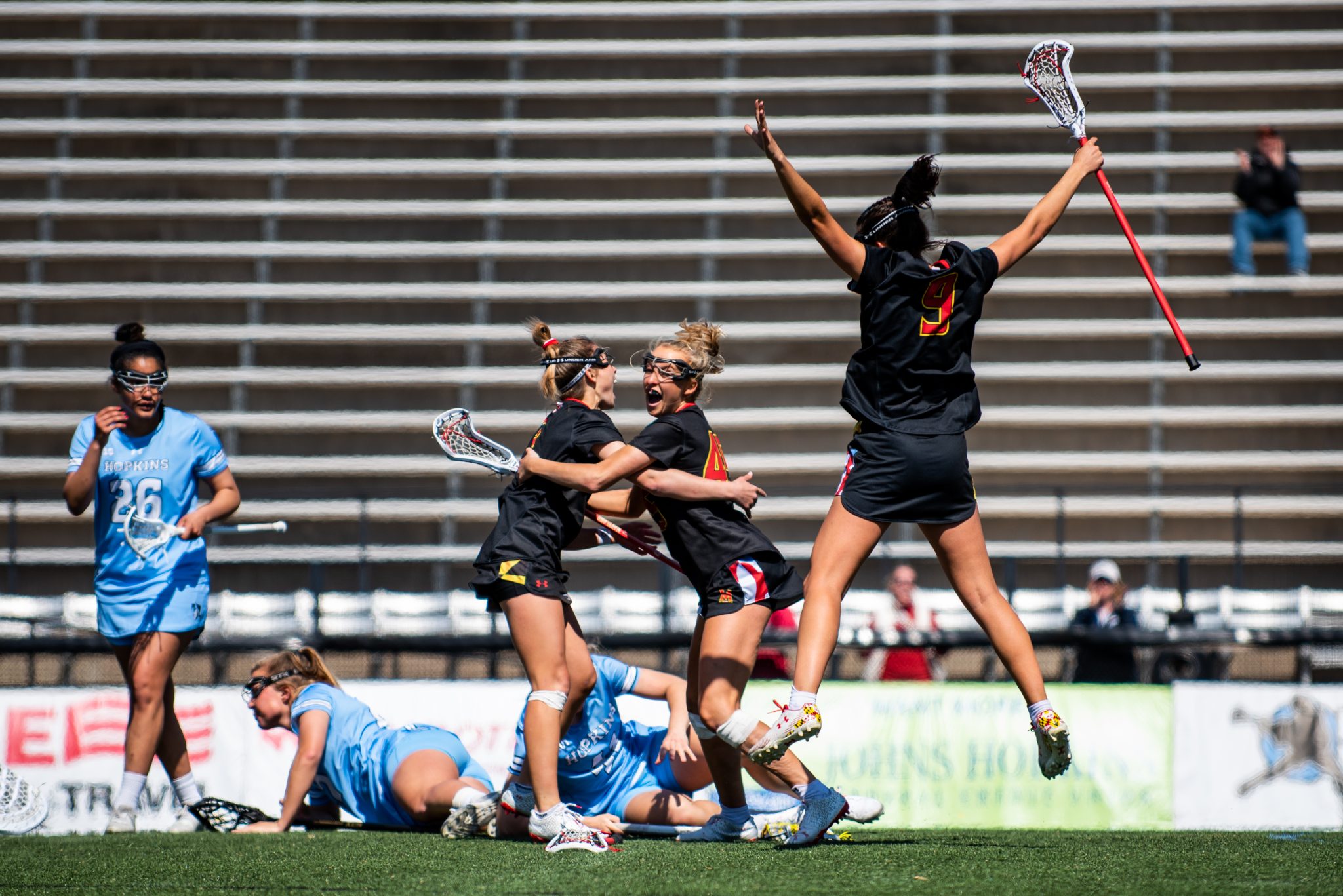 Maryland women’s lacrosse displayed its dominance in 750th program win