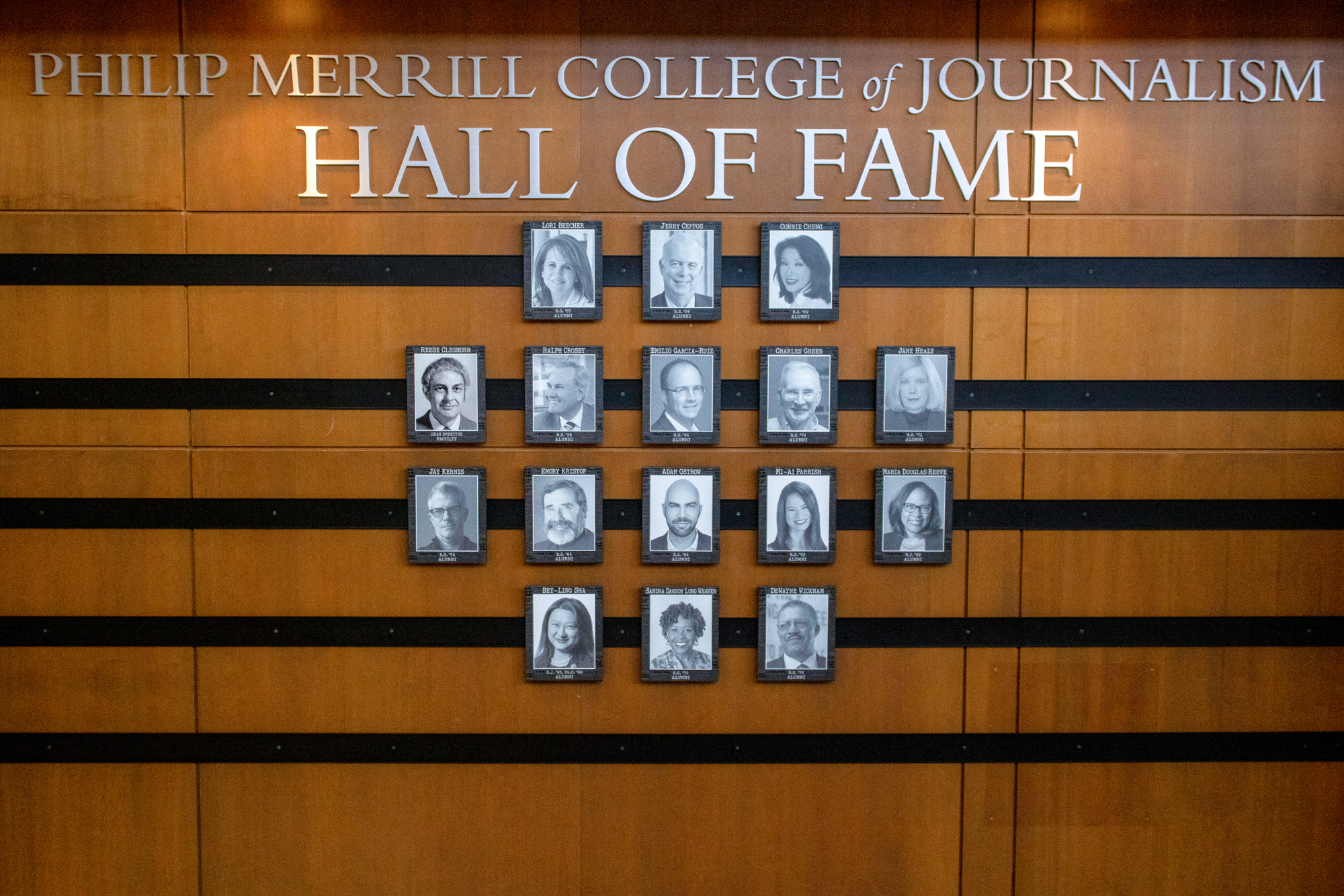 UMD Journalism college holds inaugural Hall of Fame ceremony