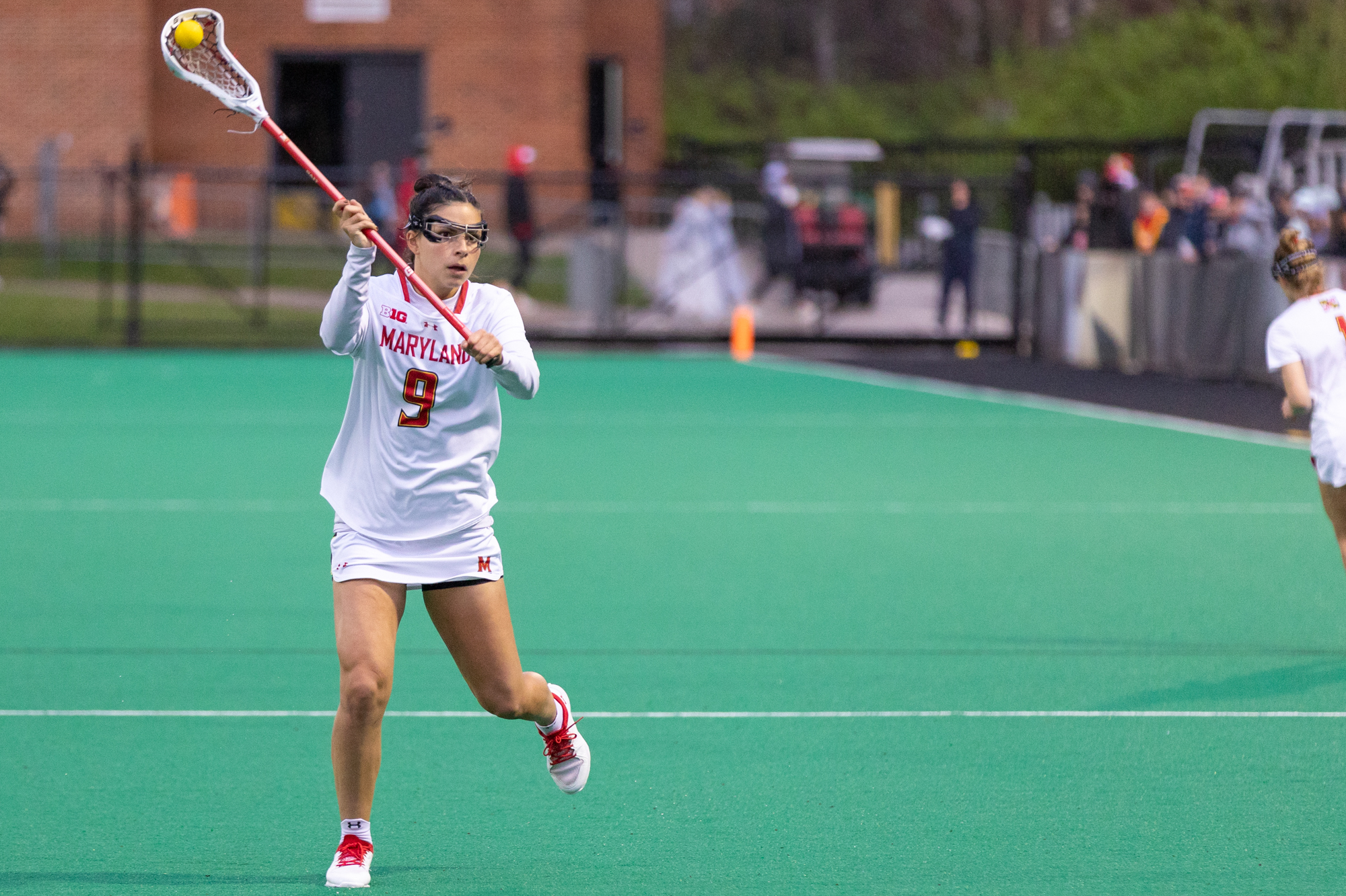 An offensive outburst pushed Maryland women’s lacrosse to another 10
