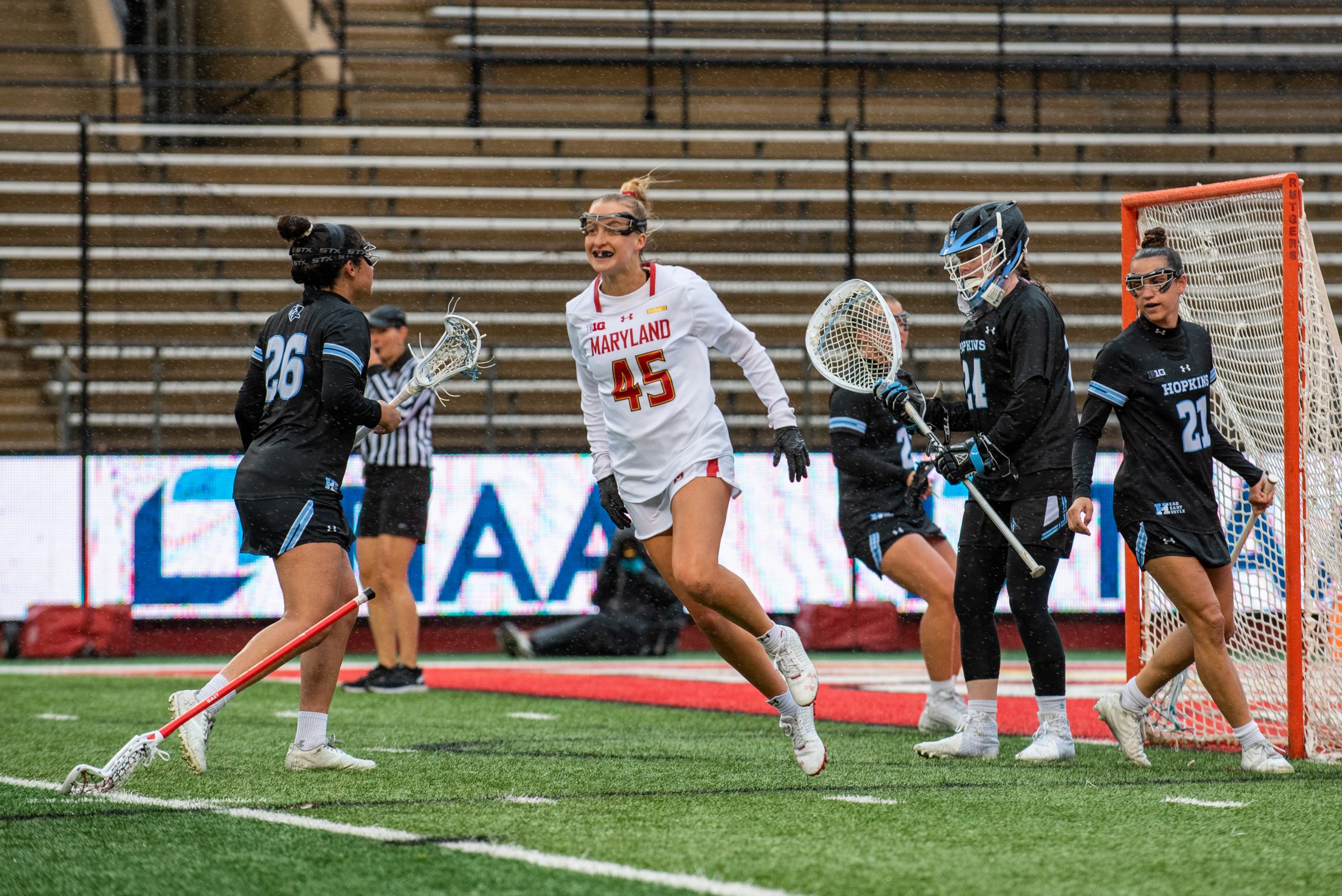 Maryland women’s lacrosse advances to Big Ten final after beating Johns Hopkins, 146