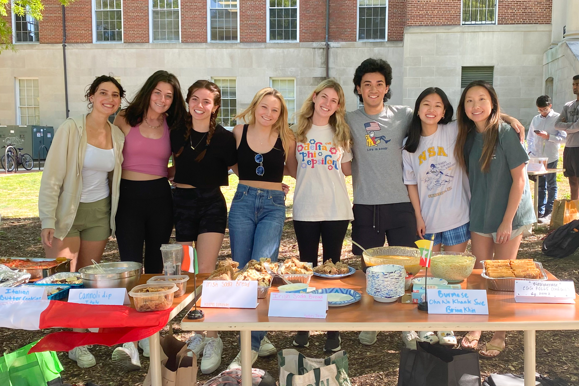 UMD Immigration and Ethnicity class wraps up year with multicultural food  gathering