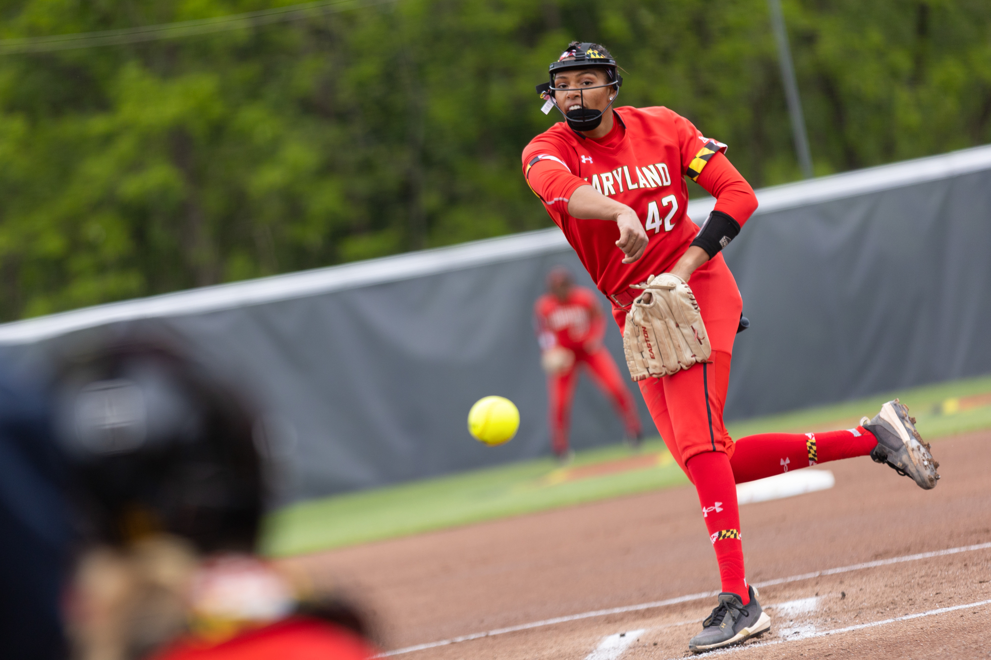 Maryland softball passes first Big Ten tournament test, beats Michigan