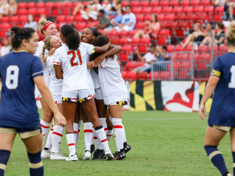 Maryland women’s soccer has shown more fluidity early in Big Ten play
