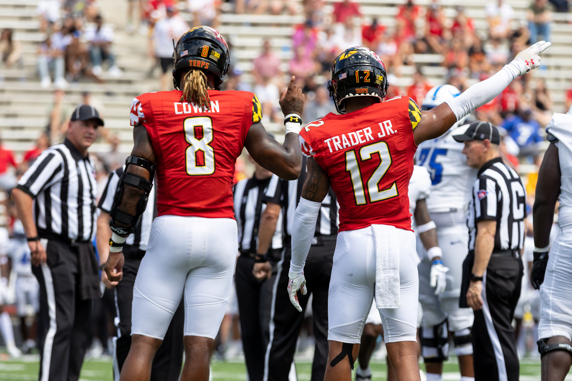 Injuries limited VanDarius Cowan in the past. Maryland football gave