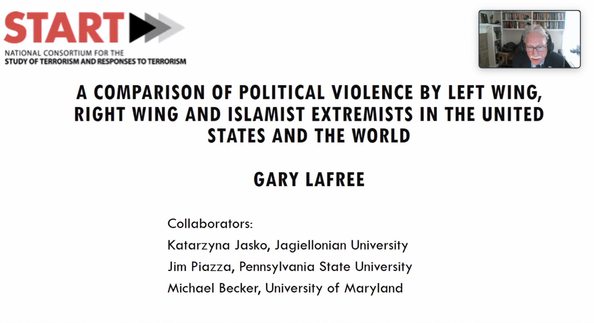UMD professor speaks on politically motivated violence and radical  terrorism - The Diamondback