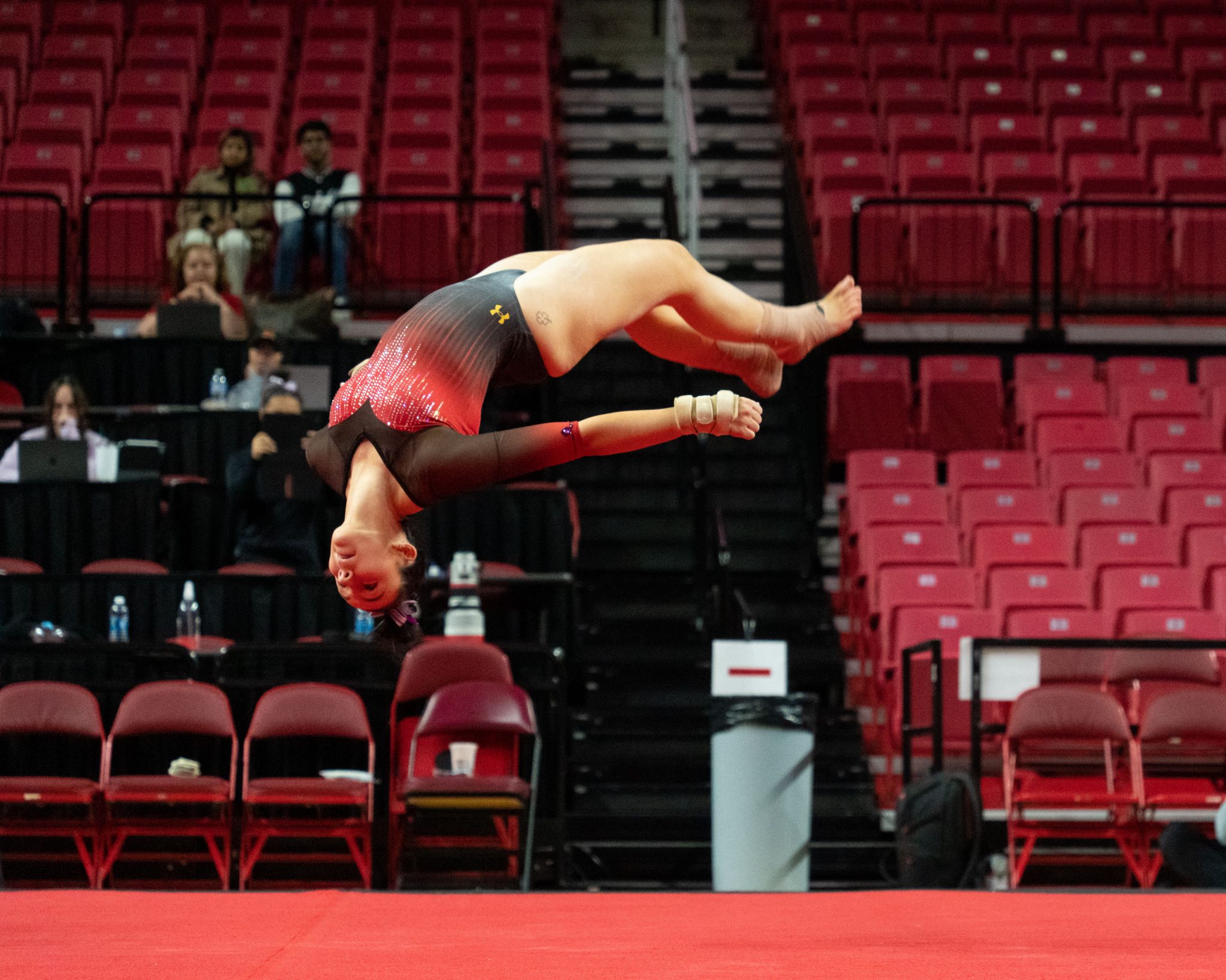 No. 24 Maryland gymnastics struggles on vault, loses to Minnesota 196.
